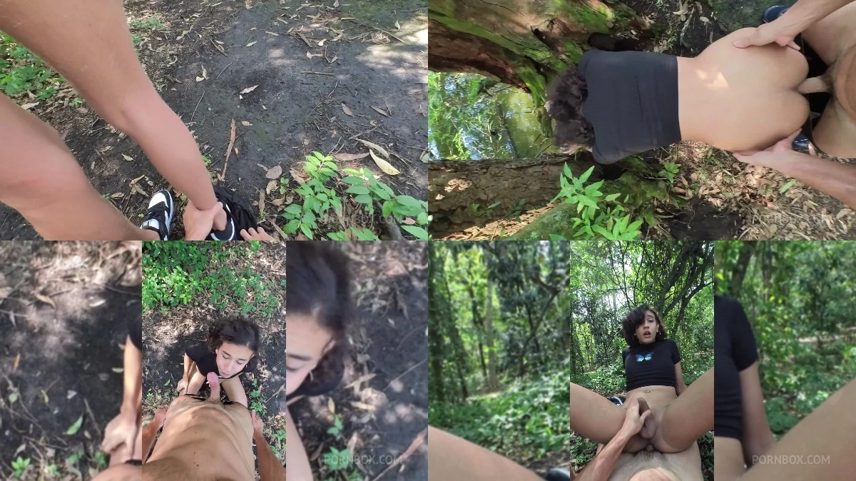 [AnalVids, PornBox] Liugang, Hotsolzinha Outdoor ts fucking in the woods [shemale transsexual xxx]